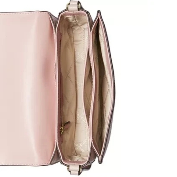 'MICHAEL KORS' 'HOLLY' LEATHER STUDDED CROSSBODY BAGw/MK DUST BAG 2-PIECE SET - Picture 12 of 16